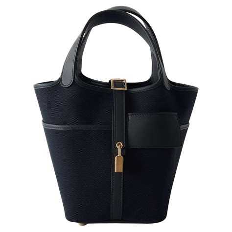 hermes picotin 18 noir|Hermes picotin 18 size.